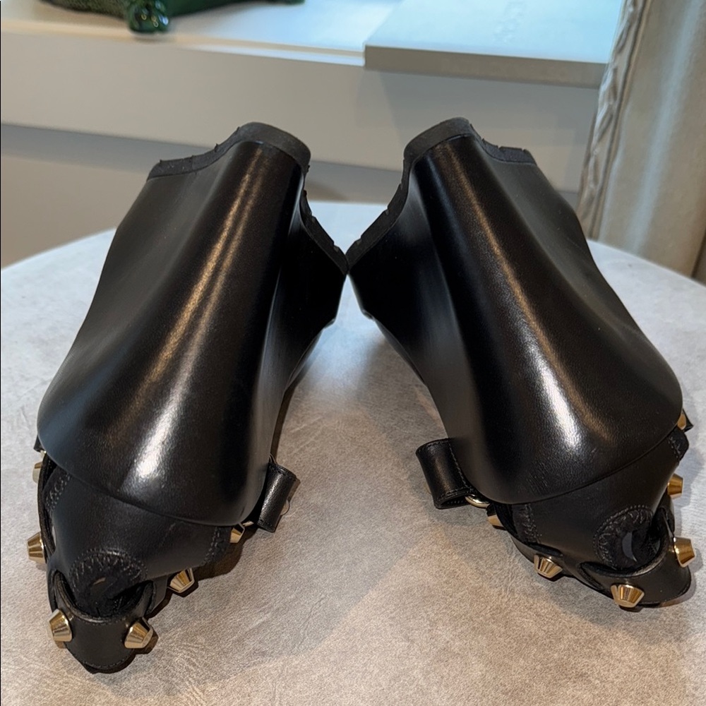 Balenciaga Studded Black Women's Sandals (39) - Picture 6 of 7
